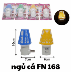 Đèn Ngủ Cá FN 168 – Nhỏ Gọn, Trang Nhã, Ánh Sáng Êm Dịu